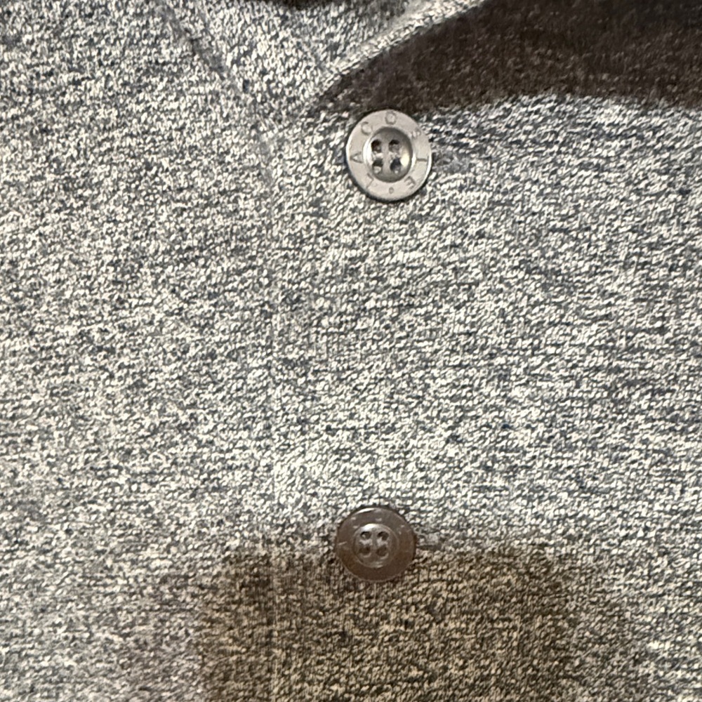 Lacoste Men’s Heathered Dark Blue Polo with Crocodile Logo - Picture 5 of 9